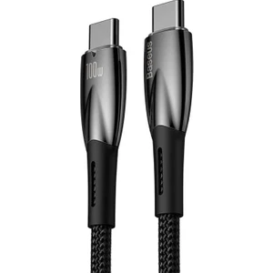 Süper Hızlı 100W 2 Metre Type C To Type Şarj ve Data Kablosu, Kopmaz Halat Kablo 480 MB Hızlı