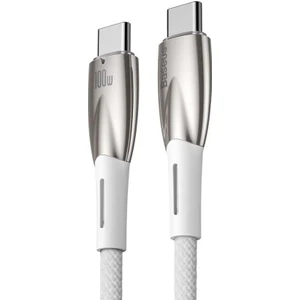 Süper Hızlı 100W 2 Metre Type C To Type Şarj ve Data Kablosu, Kopmaz Halat Kablo 480 MB Hızlı