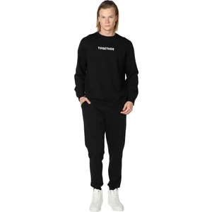 defy's Erkek Baskılı Sweatshirt Siyah