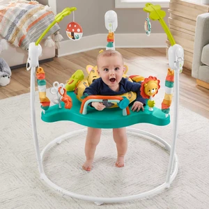 Fisher-Price Işıklı Ve Sesli Sevimli Leopar Jumperoo Bebek Aktivite Merkezi HND47