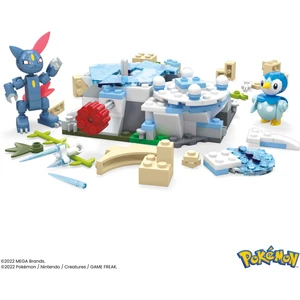 Pokemon™ Piplup ve Sneasel Kış Macerası Seti 183 Parça + 7 Yaş HKT20