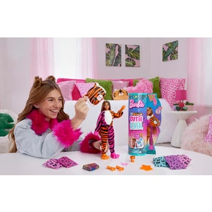 Cutie Reveal Bebekler Barbie Tropikal Orman Serisi - Kaplan, 3 yaş ve üzeri, HKP99