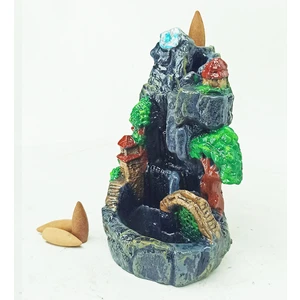 Craft Maket Şelale Tasarımlı Geri Akış Tütsülük