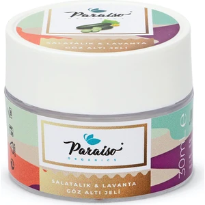 Paraiso Organics Salatalık & Lavanta Göz Altı Jeli 30 Ml