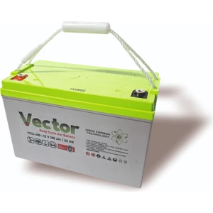 12 V 100 Ah Amper Jel Akü Deep Cycle Nanocarbon (Üretim Yılı: 2025)