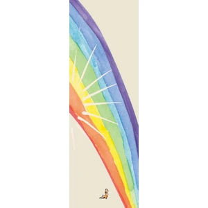 Reflect Series 4.1 mm Ikincil Gökküşağı Doğal Kauçuk Kaydırmaz Yoga Matı