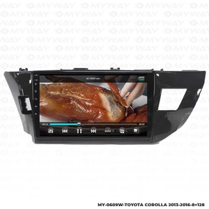 Toyota Corolla Android 12 Multimedya Carplay 4gb RAM+64GB HDD 2013-2016 Navigasyon Ekran