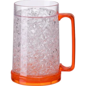 Kulp Bardak Bira Buz Bardağı Soğutma Kabı Plastik Çift Katmanlı Jel Bardak (Yurt Dışından)