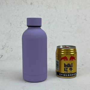 Küçük Şişe Ağızlı Büyük Kapasiteli Paslanmaz Çelik Termos Bardak Yüksek Değerli Açık Buzlu Mini Spor Su Isıtıcısı Su Şişesi (Yurt Dışından)