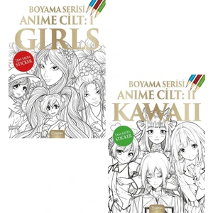 Anime Boyama Serisi 2'li Set