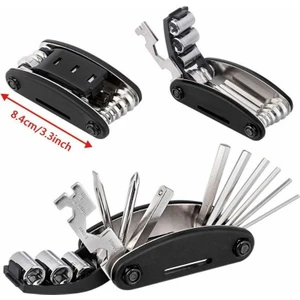 Motosiklet Çelik Anahtar Alyan Lokma Takımı 16 Parça Motor Set