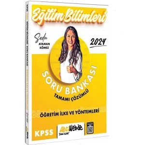 Hocawebde Yayınları 2024 KPSS Eğitim Bilimleri Öğretim İlke Ve Yöntemleri Tamamı Çözümlü Soru Bankası