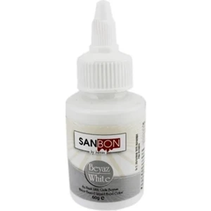 Gıda Boyası Su Bazlı Likit Sıvı Gıda Boyası 60 gr Beyaz Renk