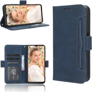 Telefon Kılıfı Oukitel C32 Kart Yuvalı Deri Telefon Kılıfı (Yurt Dışından)