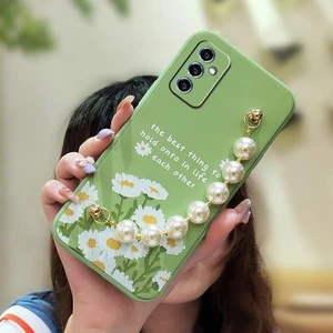 Samsung Galaxy M52 5g Çiçek Telefon Kılıfı (Yurt Dışından)
