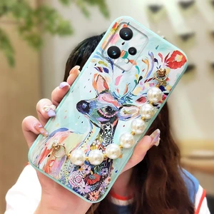 Oppo Realme 9 Pro 5g Çiçek Telefon Kılıfı (Yurt Dışından)