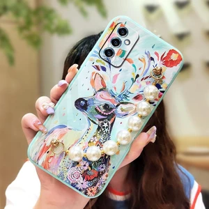 Samsung Galaxy M52 5g Çiçek Telefon Kılıfı (Yurt Dışından)