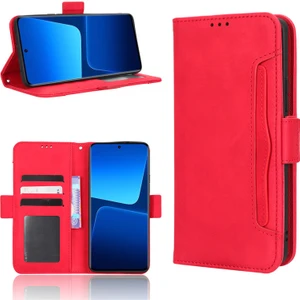 Xiaomi Mi 13 Deri Cüzdan Telefon Kılıfı (Yurt Dışından)