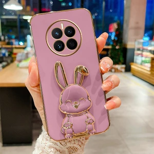 Huawei Mate 50 Pro Elektroliz Tavşan Telefon Kılıfı (Yurt Dışından)
