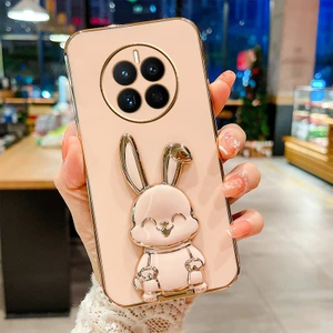 Huawei Mate 50 Pro Elektroliz Tavşan Telefon Kılıfı (Yurt Dışından)