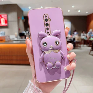 Oppo Reno 2z Elektroliz Tavşan Telefon Kılıfı (Yurt Dışından)