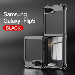 Samsung Galaxy Z Flip 5 Elektroliz Tampon Telefon Kılıfı Için Telefon Kılıfı (Yurt Dışından)