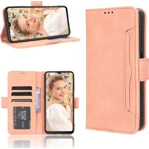 Telefon Kılıfı Oukitel C32 Kart Yuvalı Deri Telefon Kılıfı (Yurt Dışından)