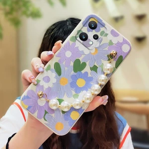 Oppo Realme 9 Pro 5g Çiçek Telefon Kılıfı (Yurt Dışından)