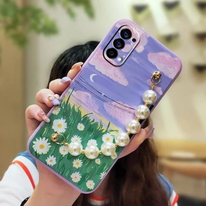 Oppo Reno 4 4g Çiçek Telefon Kılıfı (Yurt Dışından)