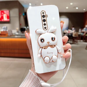 Oppo Reno 2z Elektroliz Tavşan Telefon Kılıfı (Yurt Dışından)