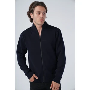 Trist Star Erkek Dolu Iğne Cepli Triko Yün Hırka TRIST-5318