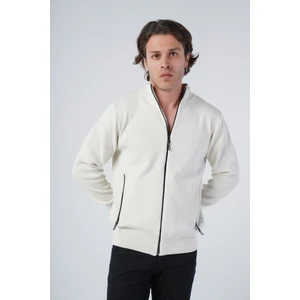 Trist Star Erkek Dolu Iğne Cepli Triko Yün Hırka TRIST-5318