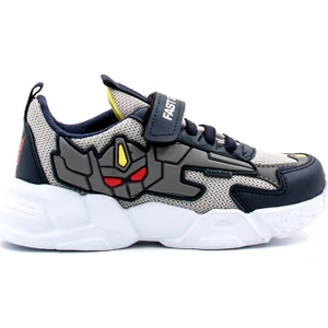 Fast Step Çocuk Spor Ayakkabı Anatomik Taban Hafif Sneaker Ayakkabı Lacivert Buz 615xca023