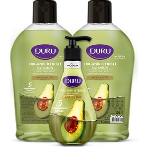 Avokado Sıvı Sabun 1,5+1,5+500ml