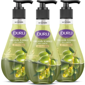 Organik Içerikli Zeytinyağlı Sıvı Sabun 3X500ML