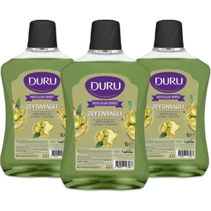 Mutluluk Serisi Zeytinyağlı Sıvı Sabun 3x1 Lt