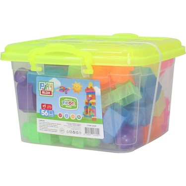 Play Blox 3059 Neon Renkler Mega Blok Seti 56 Parça Kovalı Fiyatı