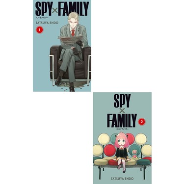 Spy x Family 1-2. Ciltler Manga Seti - Tatsuya Endo Kitabı