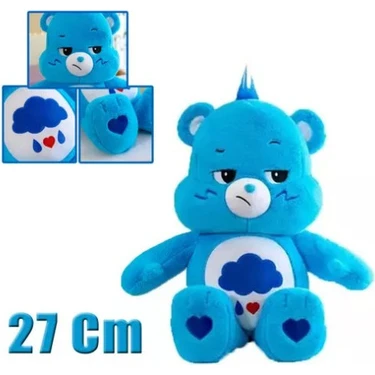 Manjia Huysuz Sevimli Ayıcık Mavi Peluş Huysuz Sevimli Ayıcık 27CM (Yurt