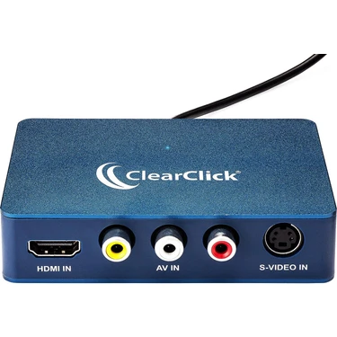 Clearclick Videodan Usb'ye 1080P USB Ses, Video Yakalama ve Canlı Akış