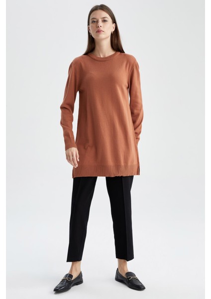 Regular Fit Basic Ekstra Yumuşak Triko Tunik H3431AZ22WN