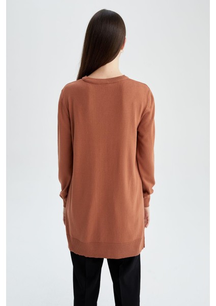 Regular Fit Basic Ekstra Yumuşak Triko Tunik H3431AZ22WN