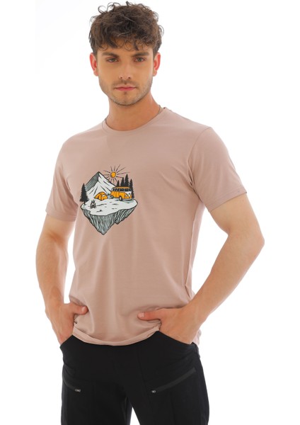 Araba Baskılı T-Shirt