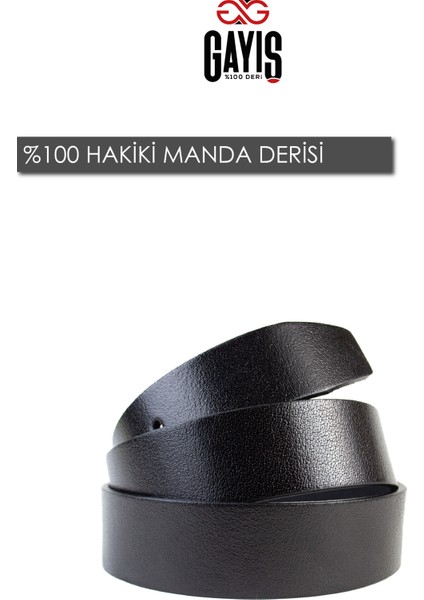 Özel Oval Deri Kot Kumaş Siyah Erkek Kemer fırsatları