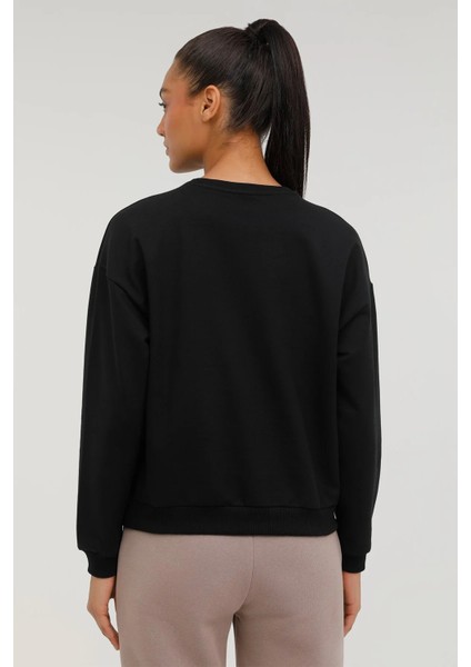 A10139896008010 101398960 Wb C Neck 16SN79 3pr Lumberjack Kadın Sweat Siyah indirimleri