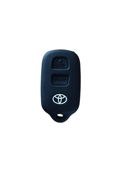 Toyota Corolla Silikon Anahtar Kılıfı Siyah 2003-2008