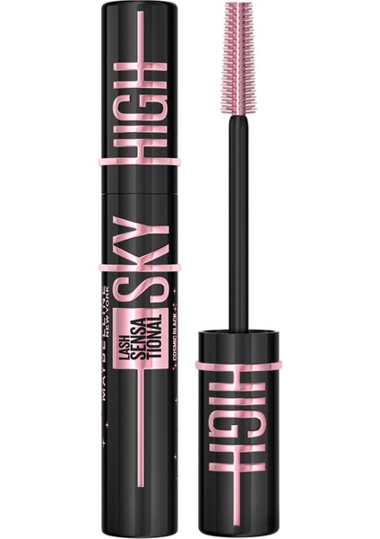 Maybelline New York 2'li Lash Sensational Sky High Cosmic Black Maskara Seti - Sky High Şapka Hediyeli