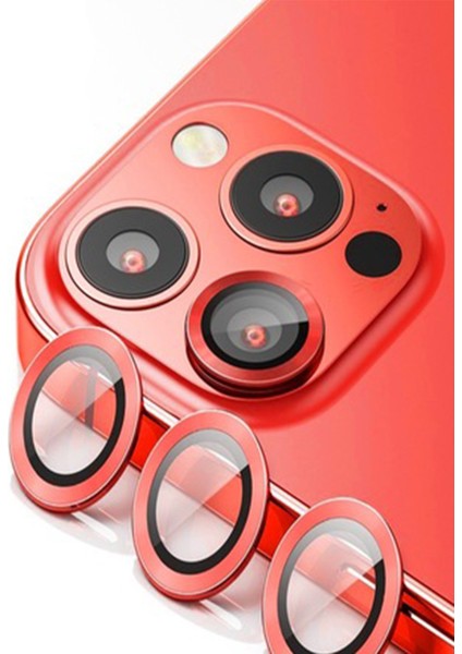 Apple iPhone 13 Pro Uyumlu Alüminyum Seri Kamera Cam Koruyucu fiyatları