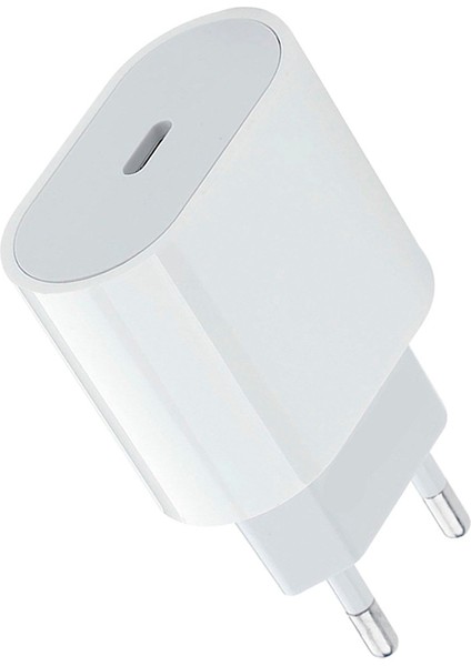 Iphone 11,12,13,14 Uyumlu Yeni Nesil Type-C Girişli Adaptör Hızlı Şarj Başlığı Muadil Apple Şarj Kablosu ve Veri Aktarma Kablosu