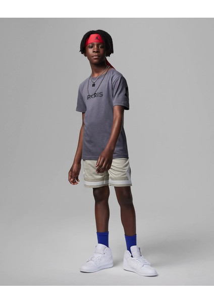 Nıke Jordan Mj Psg Wordmark Ss Tee Erkek Çocuk Tişört